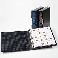 Альбом для монет в холдерах Grande (А4), 10 листов, цвет синий